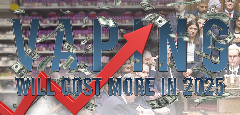 Vaping will be expensive in 2026 - ACT NOW