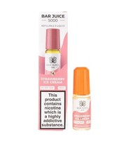 Bar Juice 5000 Nic Salt E-Liquid 10mg STRAWBERRY ICE CREAM