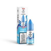 CRYSTAL CLEAR NIC SALTS Blueberry Ice 10MG 10ML