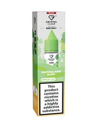 CRYSTAL CLEAR NIC SALTS Tropical Kiwi Blast 10MG 10ML