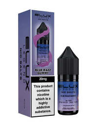 ELUX LEGEND NIC SALTS Blue Razz Gummy 10mg 10ml 50/50