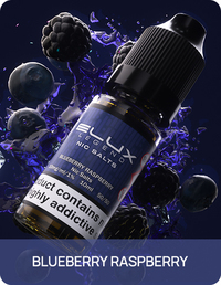 ELUX LEGEND NIC SALTS Blueberry Raspberry 10mg 10ml 50/50