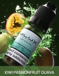 ELUX LEGEND NIC SALTS Kiwi Passionfruit Guava 10mg 10ml 50/50