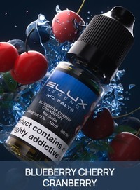 ELUX LEGEND NIC SALTS Blueberry Cherry Cranberry10mg 10ml 50/50