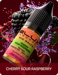 ELUX LEGEND NIC SALTS Cherry Sour Raspberry 10mg 10ml 50/50