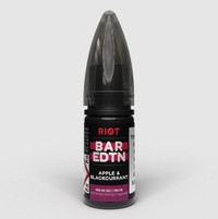 RIOT BAR EDTN Apple Blackcurrant 10mg nic salt