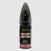 RIOT BAR EDTN Sour Cherry apple 10mg nic salt