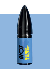 RIOT X Blueberry Peach Fizz 10mg nic salt