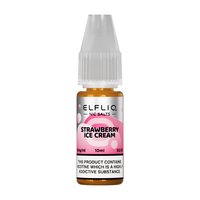 Strawberry Ice Cream Nic Salt E-Liquid by Elf Bar Elfliq