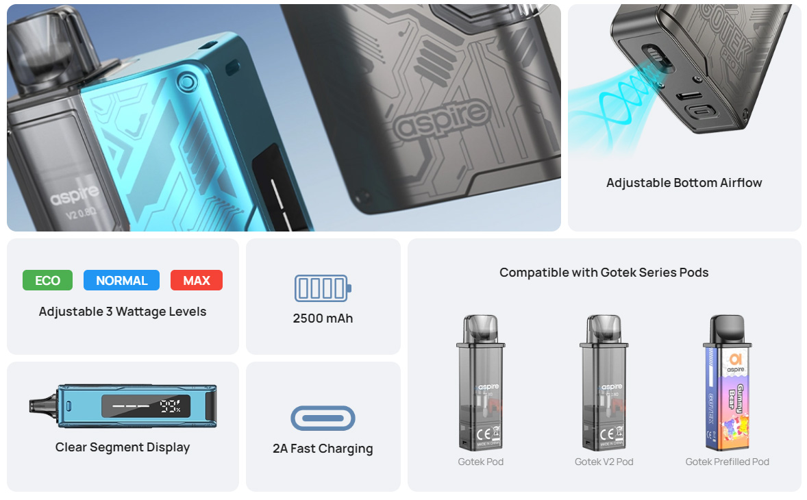 gotek-pro-2-by-aspire-vape-kit-features-wolverhampton
